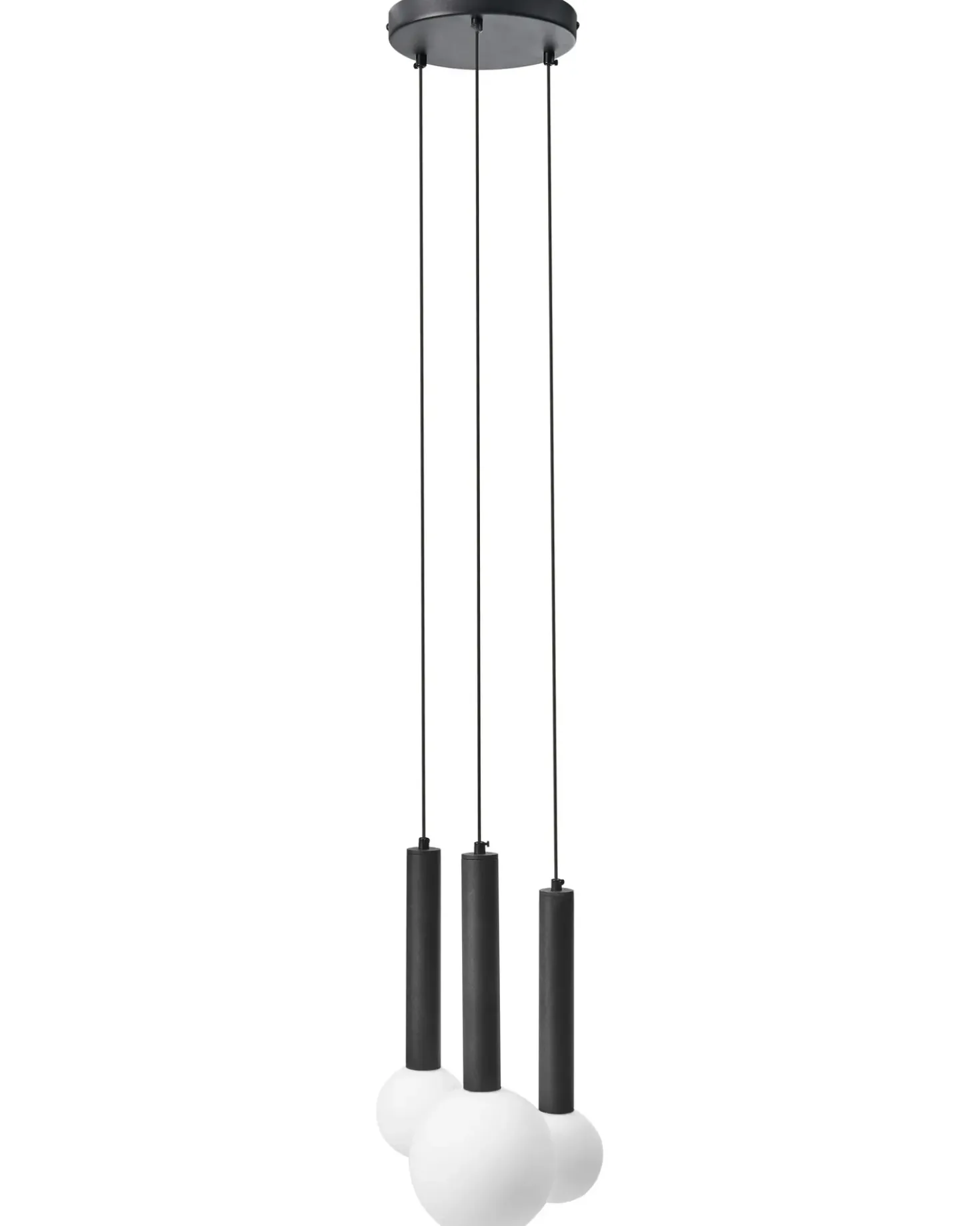 Lampadario BOUES Metallo Nero