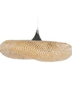 Lampadario BOYNE Bambù Marrone chiaro