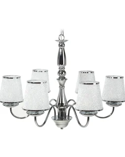 Lampadario BRADANO Metallo Argento
