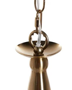 Lampadario BRADANO Metallo Ottone