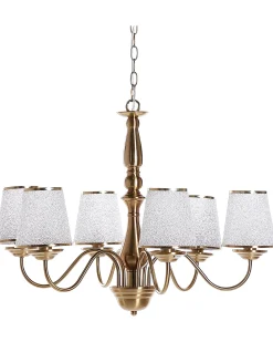Lampadario BRADANO Metallo Ottone