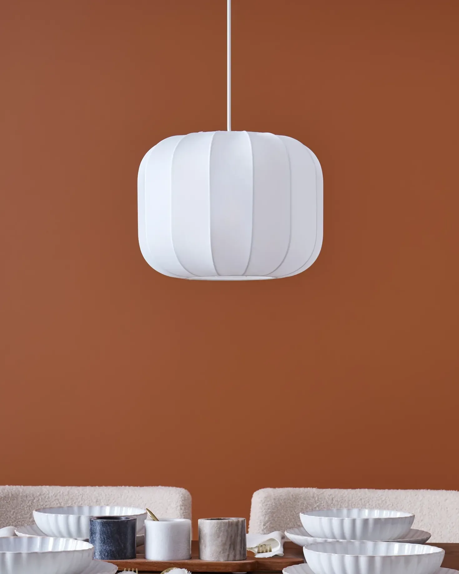 Lampadario CABRIALES Bianco