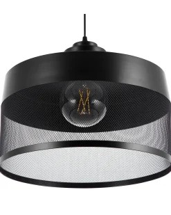 Lampadario CARDENER Metallo Nero