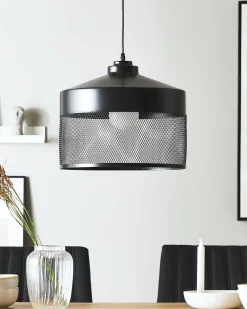 Lampadario CARDENER Metallo Nero