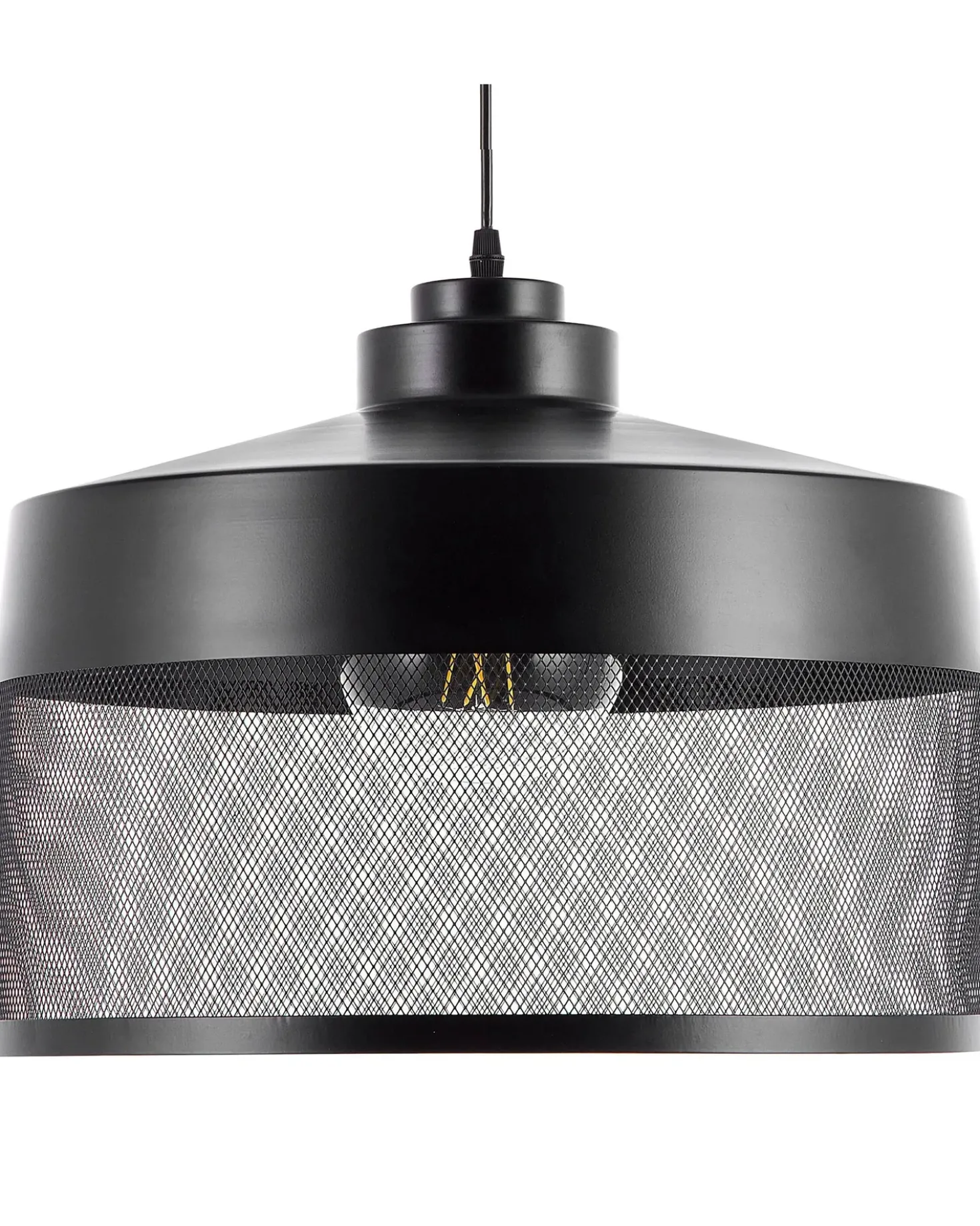 Lampadario CARDENER Metallo Nero