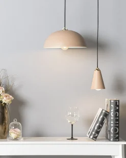 Lampadario CARES Metallo Rosa