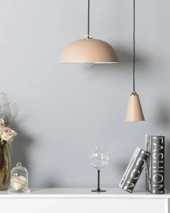 Lampadario CARES Metallo Rosa