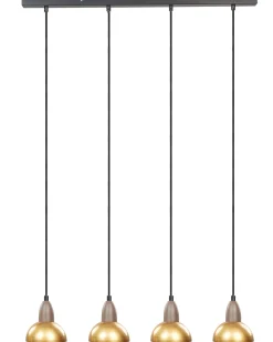 Lampadario CASTALY Metallo Ottone