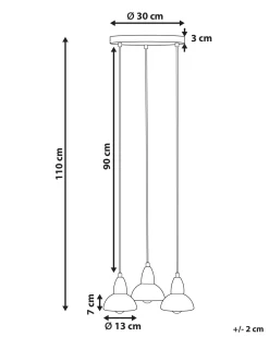 Lampadario CASTALY Metallo Ottone