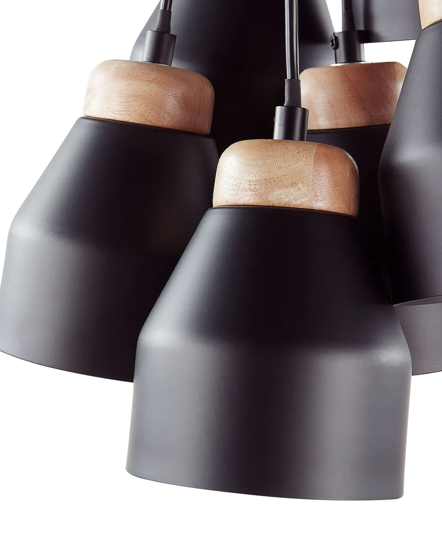 Lampadario CESTOS Metallo Nero