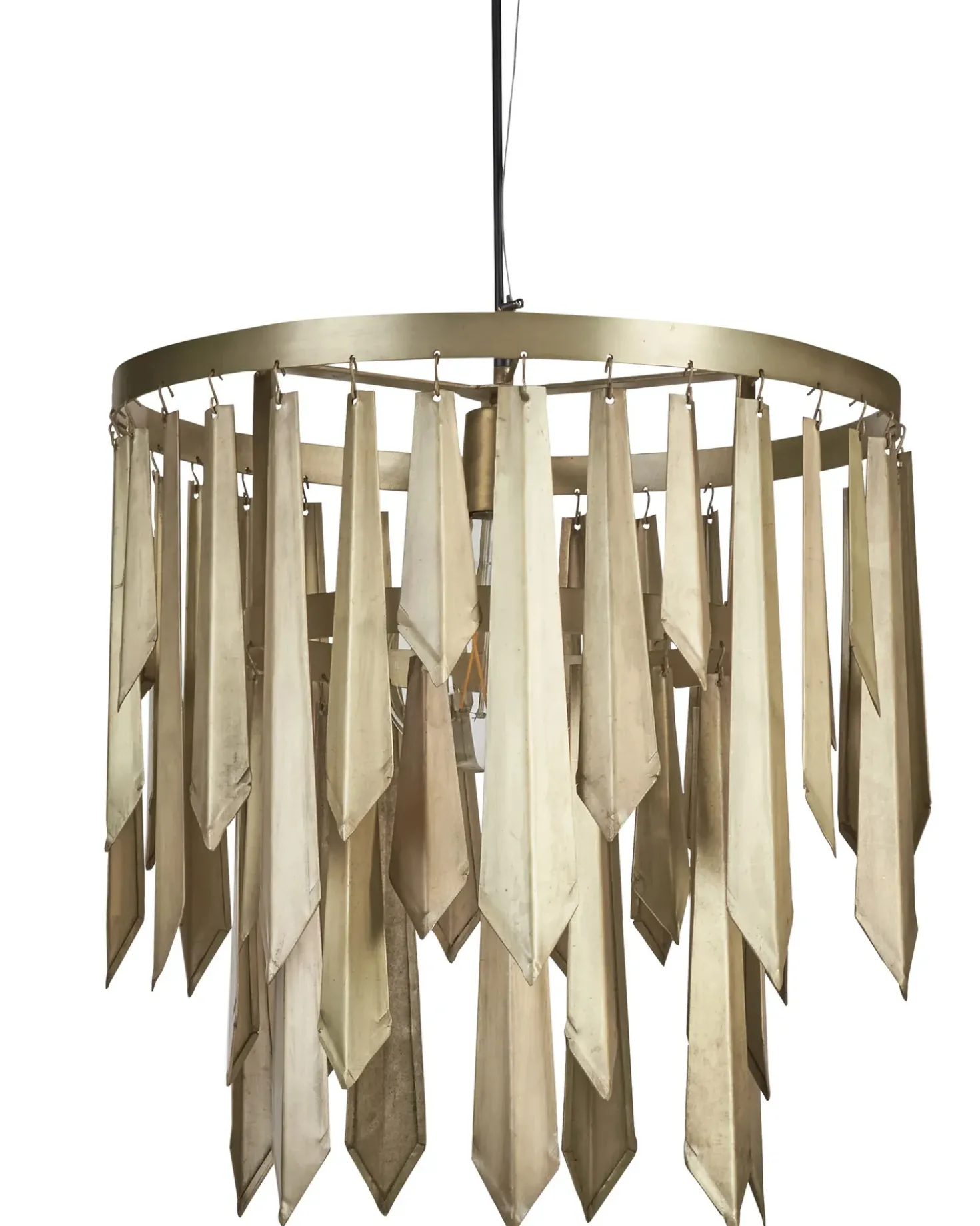 Lampadario CHAMBAL Metallo Ottone