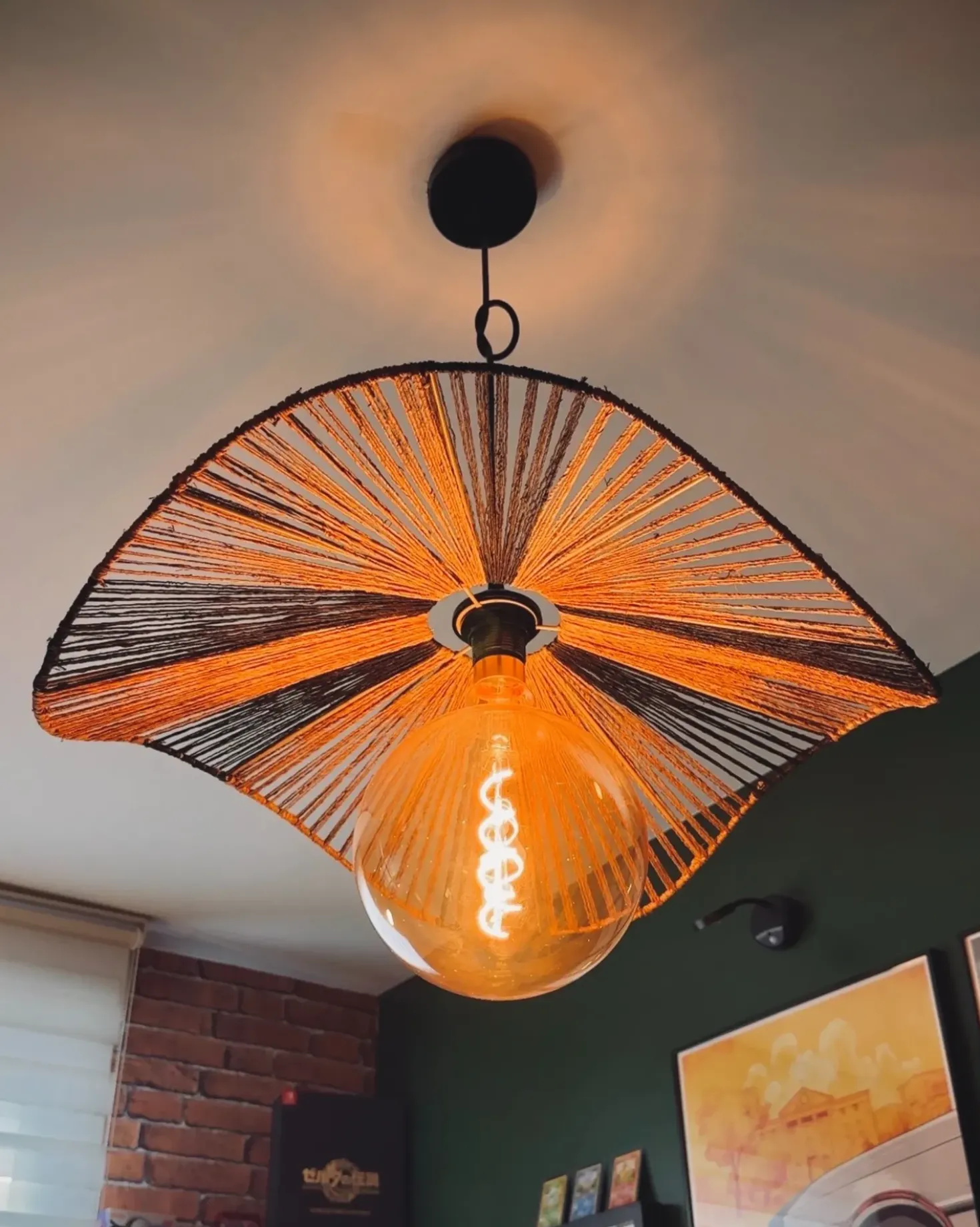 Lampadario CIBUCO Iuta Naturale