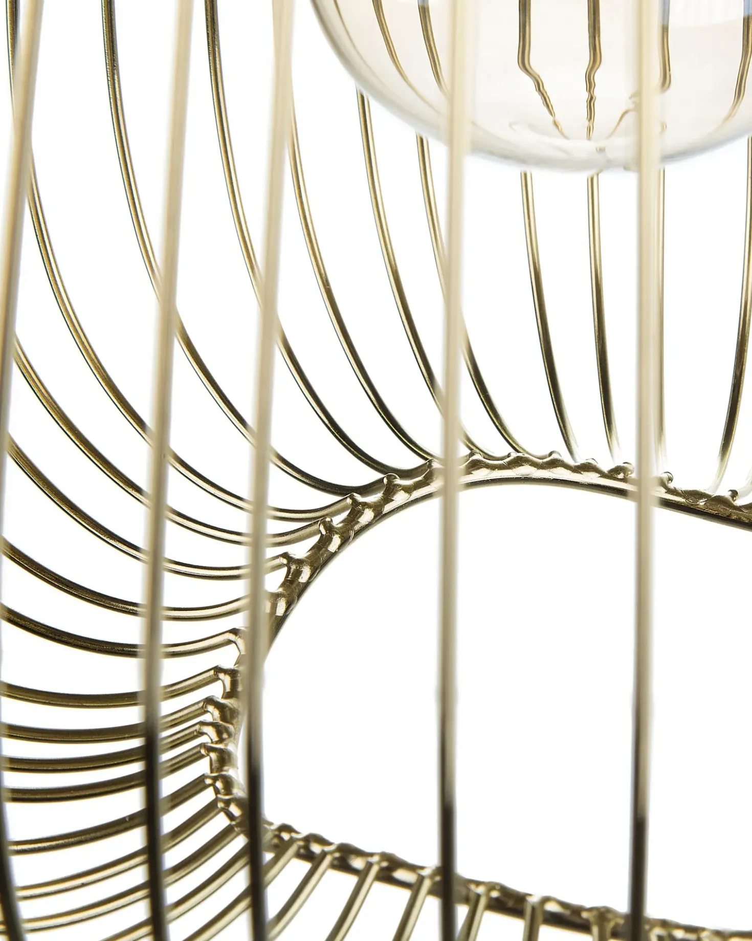 Lampadario CONCA Metallo Oro