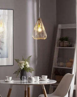 Lampadario CONCA Metallo Oro