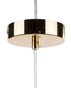 Lampadario CONCA Metallo Oro