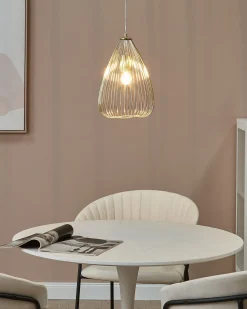 Lampadario CONCA Metallo Oro
