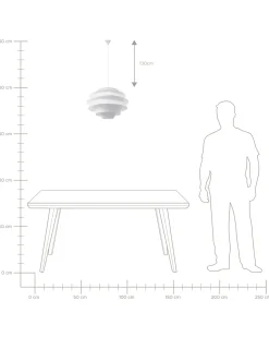 Lampadario CONGO Bianco