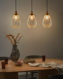 Lampadario COOSA Vetro Trasparente