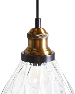 Lampadario COOSA Vetro Trasparente