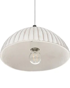 Lampadario COTTICA Cartapesta Bianco