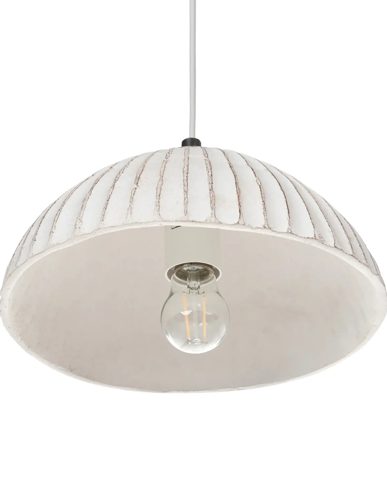 Lampadario COTTICA Cartapesta Bianco