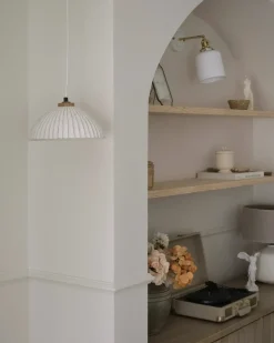 Lampadario COTTICA Cartapesta Bianco