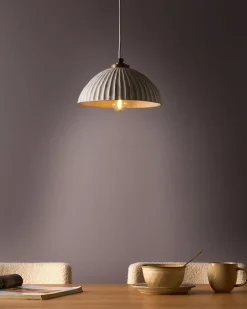 Lampadario COTTICA Cartapesta Bianco