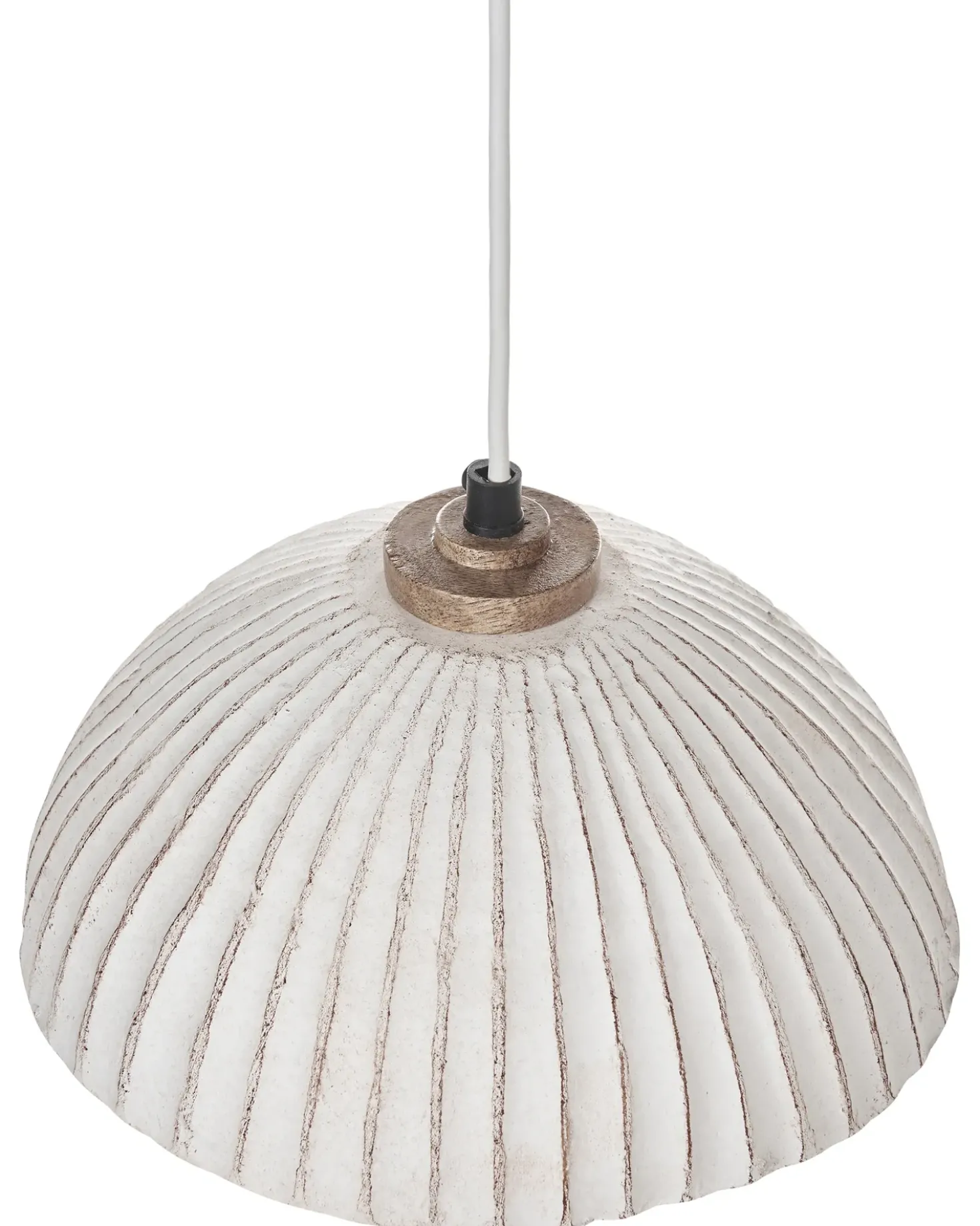 Lampadario COTTICA Cartapesta Bianco