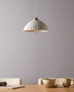Lampadario COTTICA Cartapesta Bianco