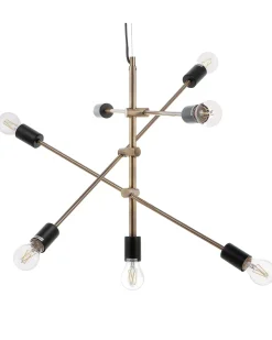 Lampadario CREMERA Metallo Ottone