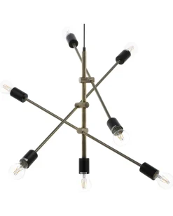 Lampadario CREMERA Metallo Ottone