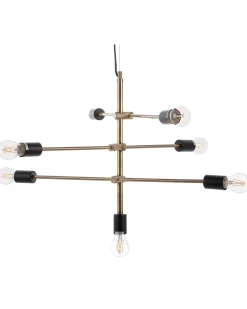 Lampadario CREMERA Metallo Ottone