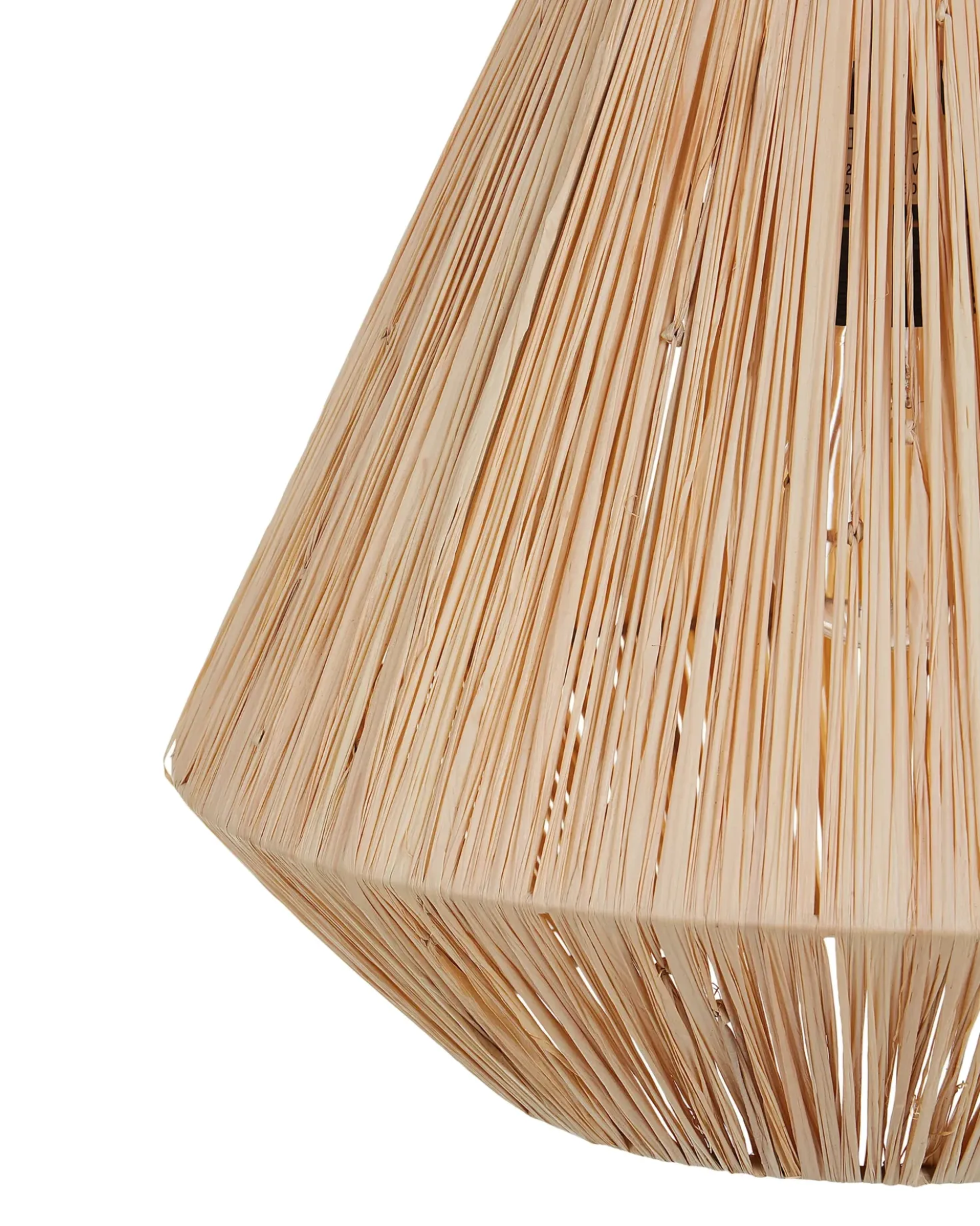 Lampadario DAMIT Vimini Naturale