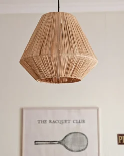 Lampadario DAMIT Vimini Naturale