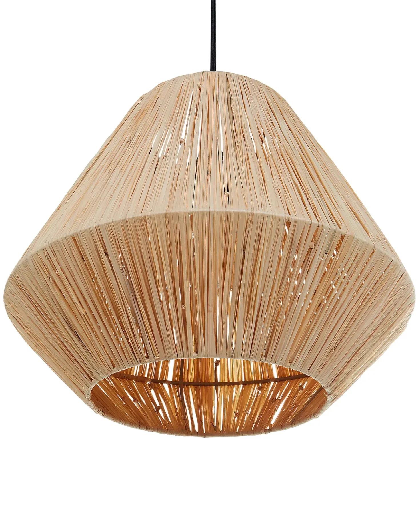 Lampadario DAMIT Vimini Naturale