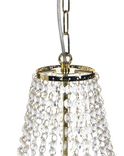 Lampadario DIAMANTE Metallo Oro