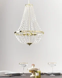 Lampadario DIAMANTE Metallo Oro