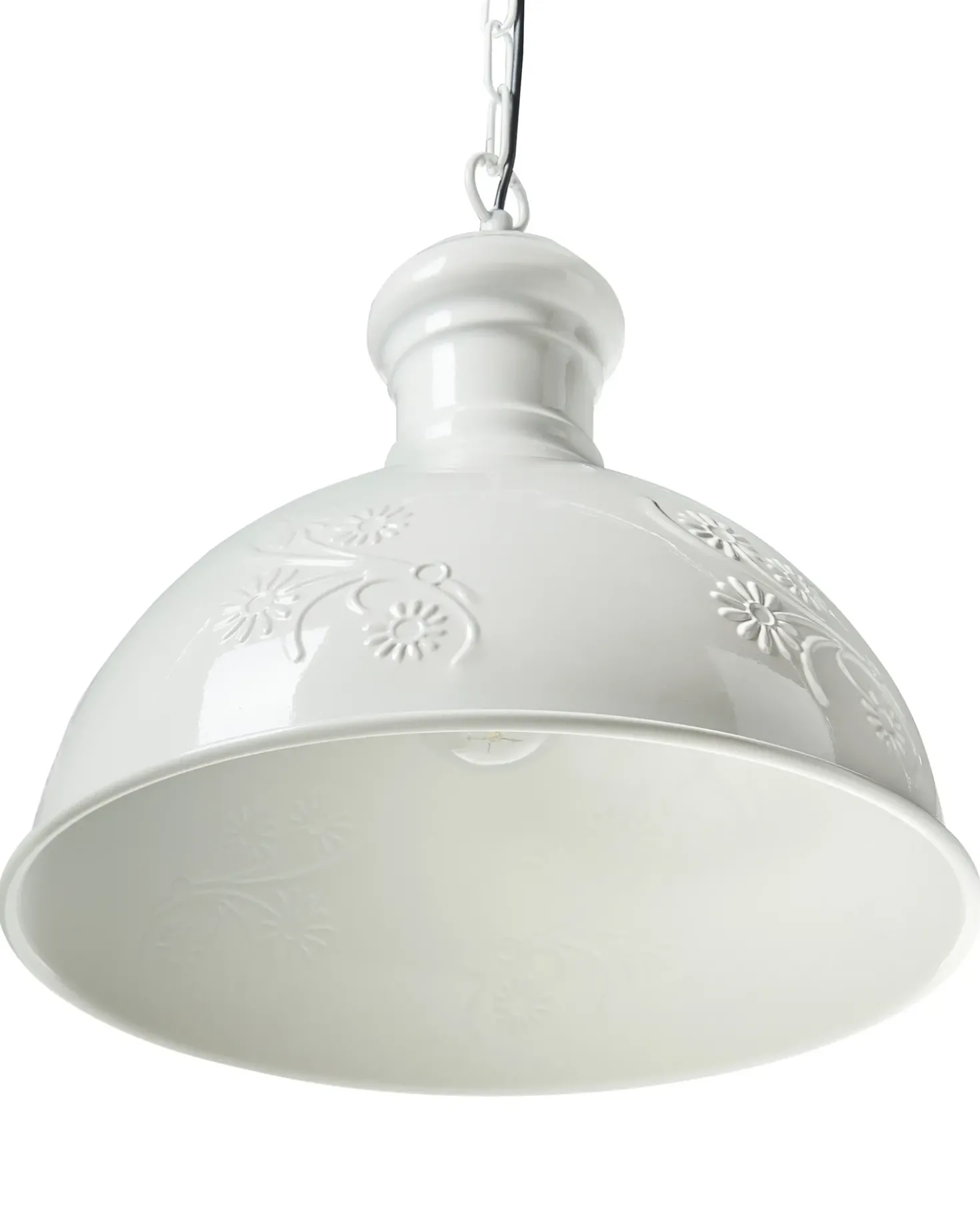 Lampadario DIDESSA Metallo Bianco sporco