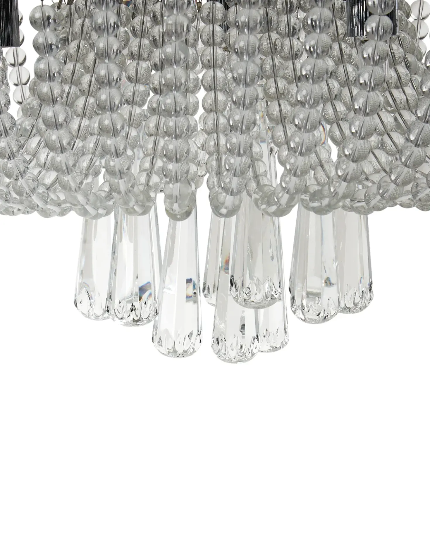 Lampadario DORNAS Cristallo Argento