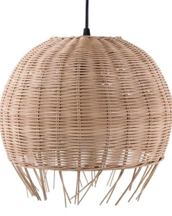Lampadario DRINO Rattan Marrone chiaro