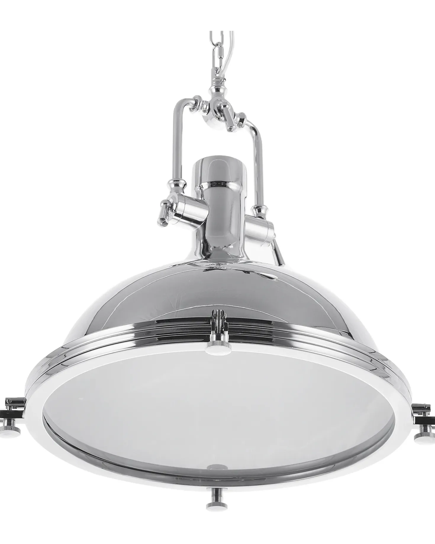 Lampadario EBRON Metallo Argento