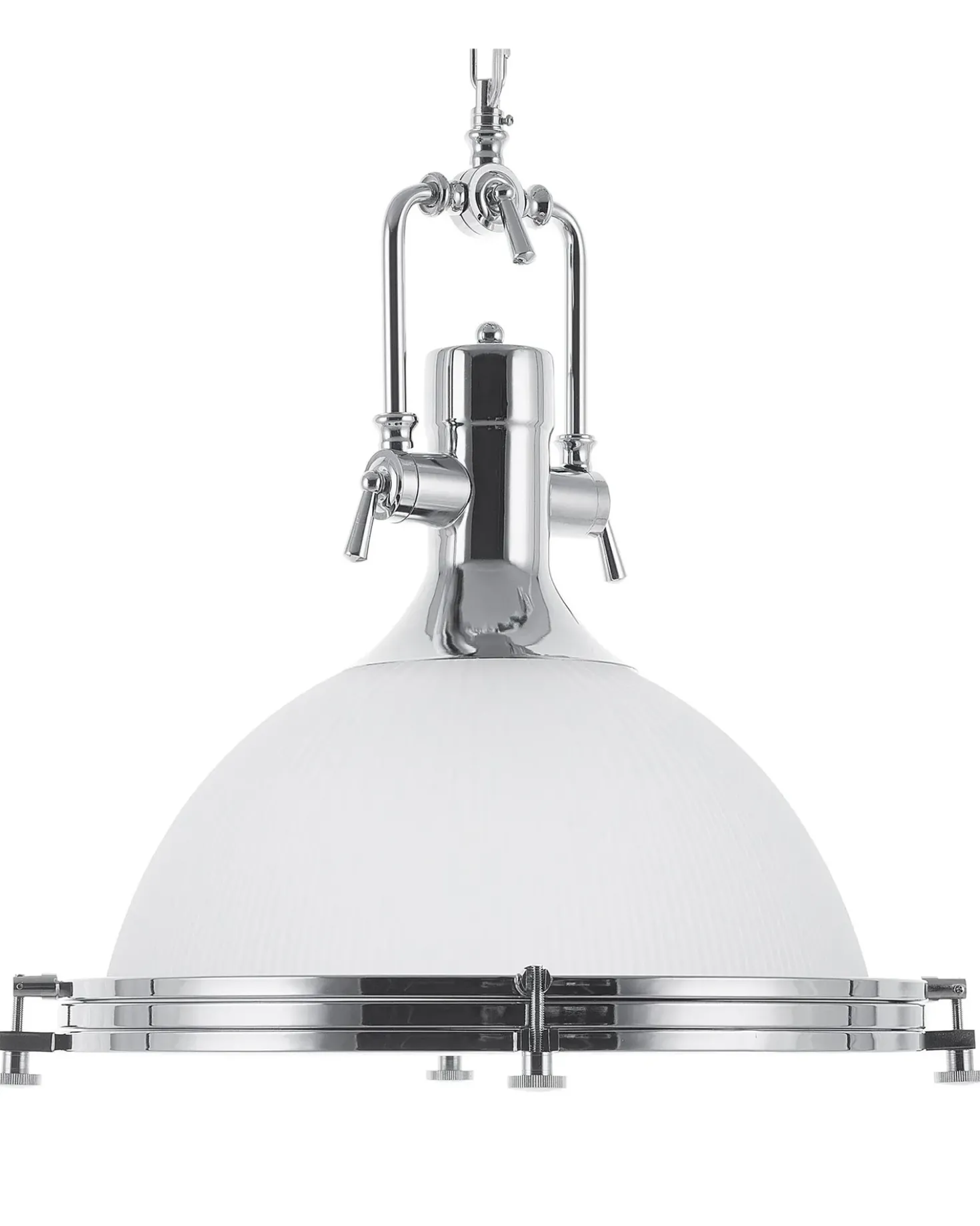 Lampadario EBRON Vetro Bianco