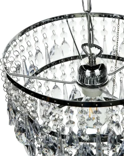 Lampadario ENTWASH Metallo Argento