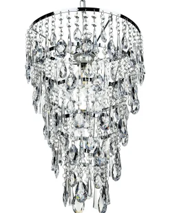 Lampadario ENTWASH Metallo Argento