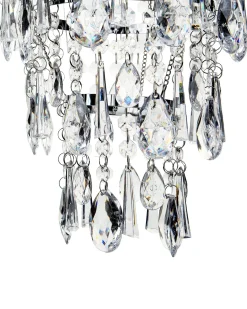 Lampadario ENTWASH Metallo Argento