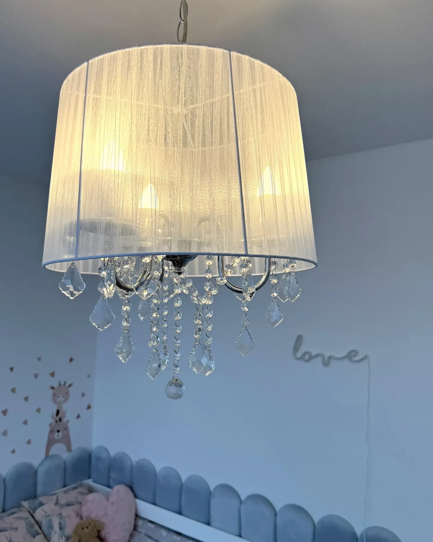 Lampadario EVANS Bianco