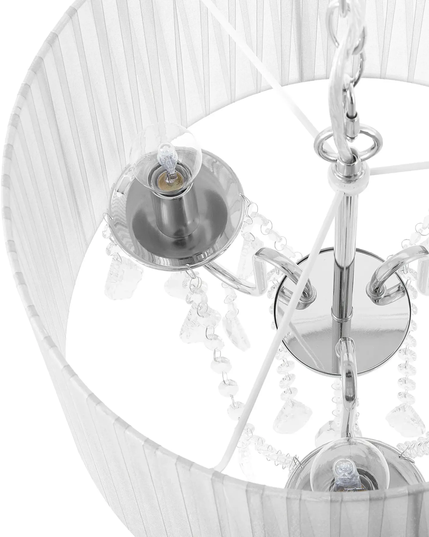 Lampadario EVANS Bianco