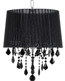 Lampadario EVANS Nero