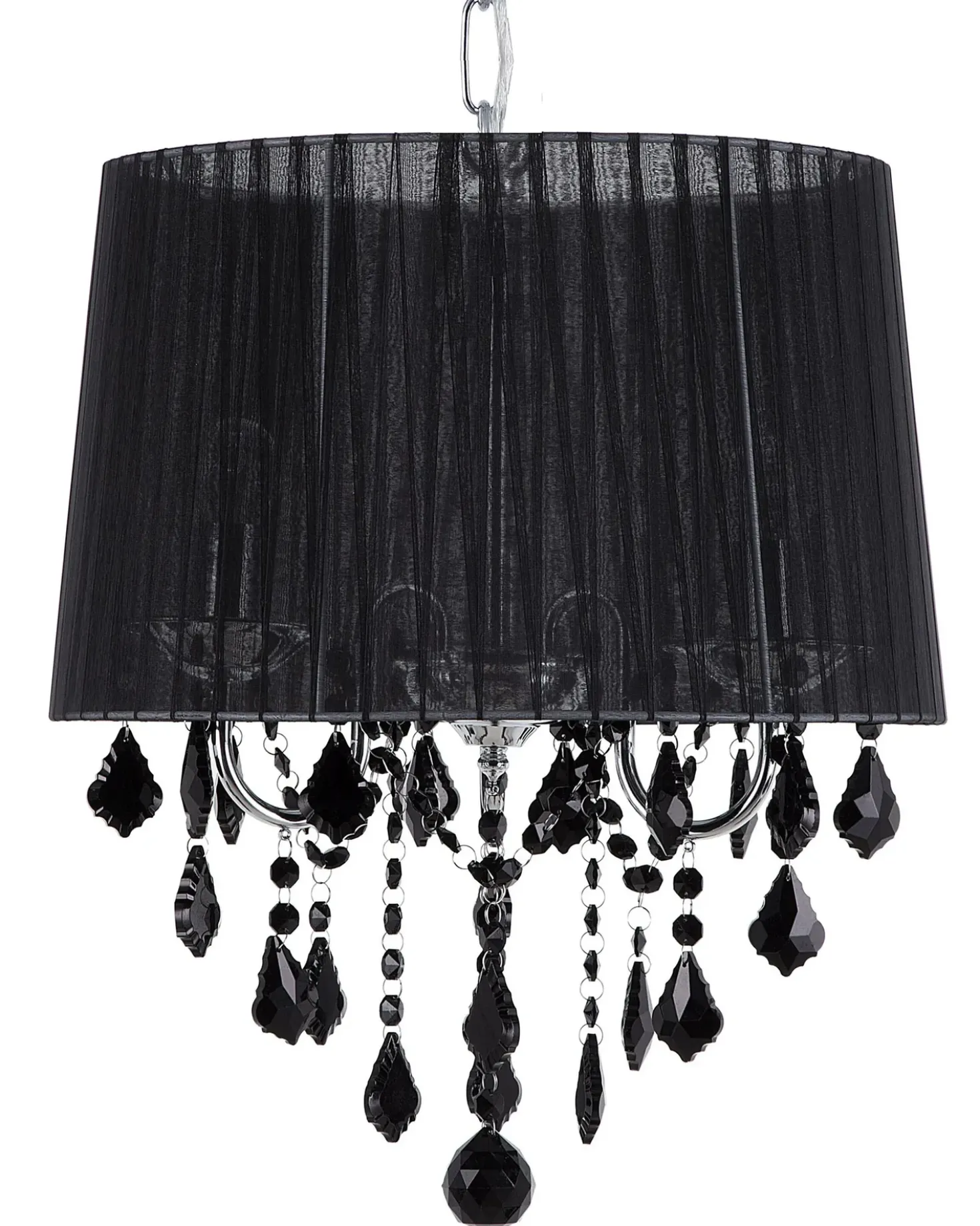 Lampadario EVANS Nero