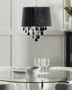 Lampadario EVANS Nero